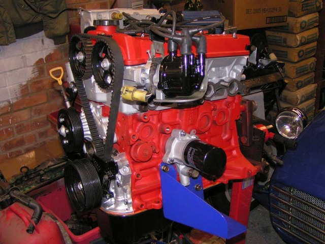 engine after clean up